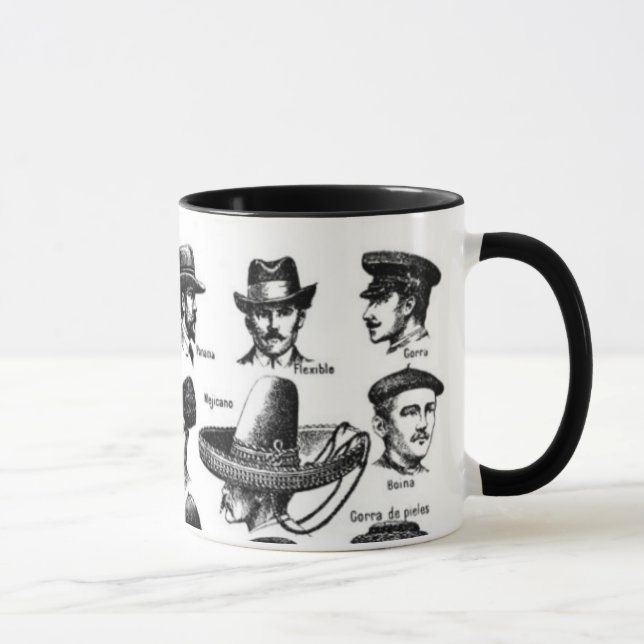 Mug Musique Casquette vintage (Droite)