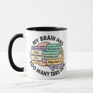 Mug Musique cérébrale irrégulière Drôle cadeau Overt
