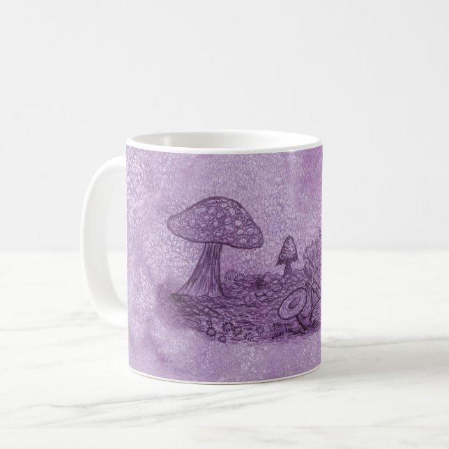 Mug Musique champignons (Devant gauche)