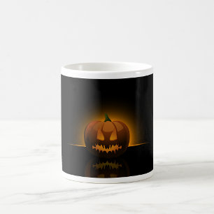 Mug Musique Citrouille d'Halloween brillante