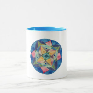 Mug Musique Combo Blue Mandala