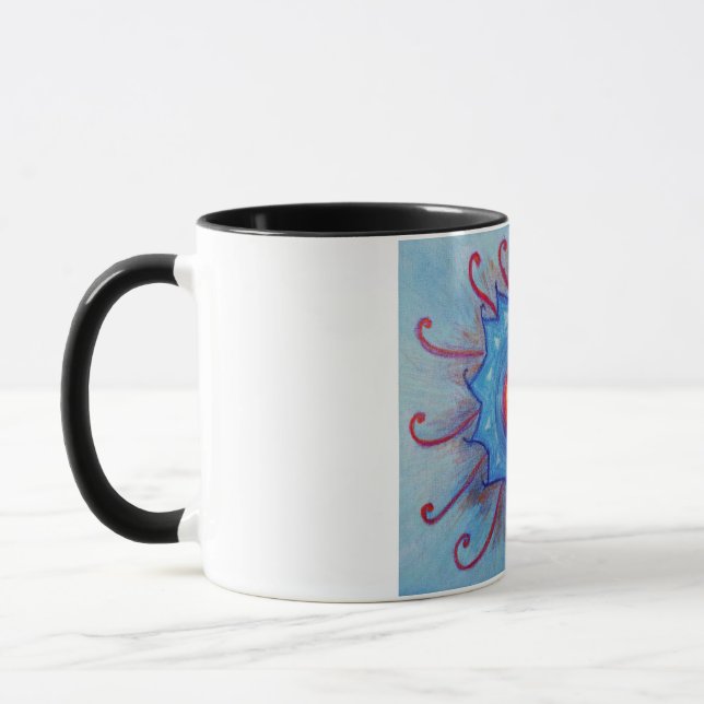 Mug Musique Combo Blue Mandala (Gauche)