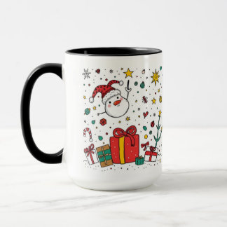 Mug Musique combo de Noël personnalisée