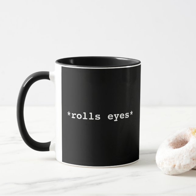 Mug Musique combo Rolls Eyes (Avec donut)