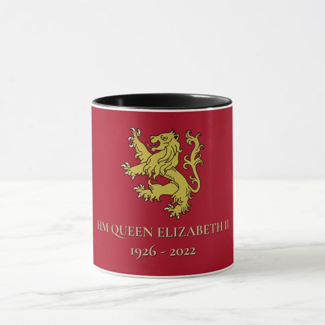 Mug Musique commémorative de la reine Elizabeth II (Centre)