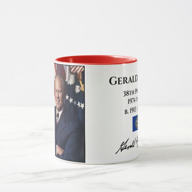 Mug Musique commémorative du président Gerald Ford (Centre)