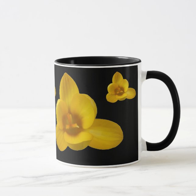 Mug Musique Crocus jaune (Droite)