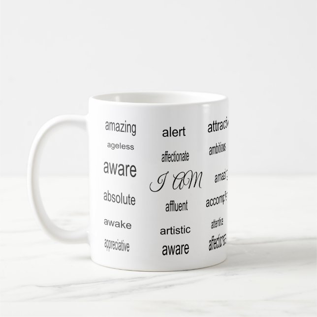 Mug Musique d'affirmation (Gauche)