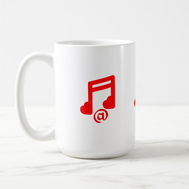 Mug @ musique d'amour (Gauche)