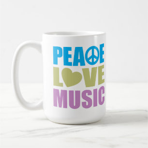 Mug Musique d'amour de paix