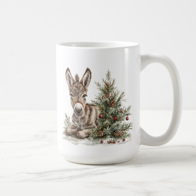 Mug Musique d'âne de Noël (Droite)