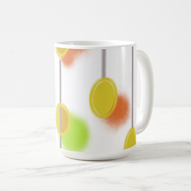 Mug Musique d'art moderne (Devant droit)