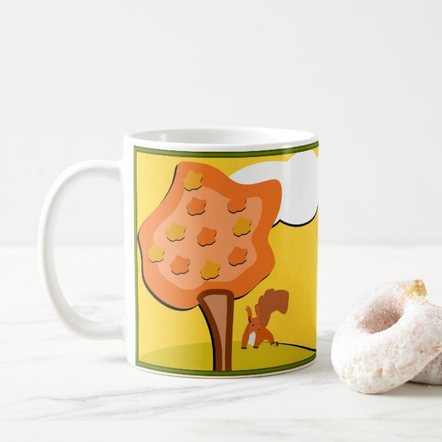 Mug Musique d'automne (Avec donut)