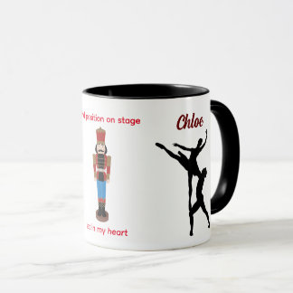 Mug Musique de ballet noisette de Noël