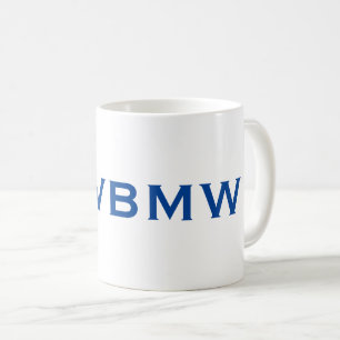 Mug Musique de café BMW Club de la vallée du Connect