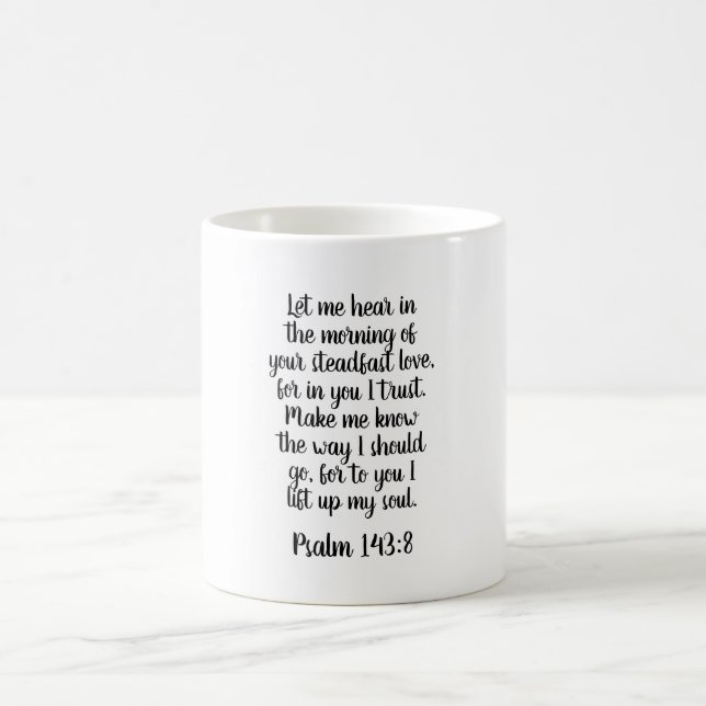 Mug Musique de café de la Bible (Centre)