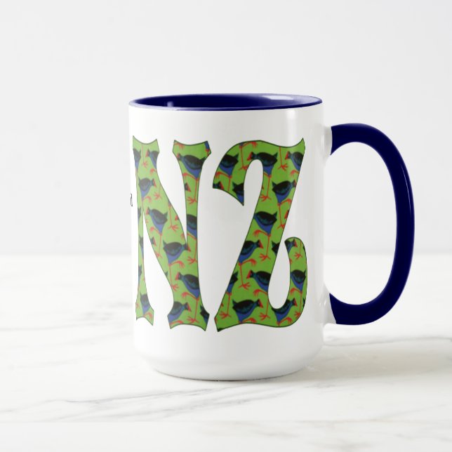 Mug Musique de café néo-zélandaise (Droite)