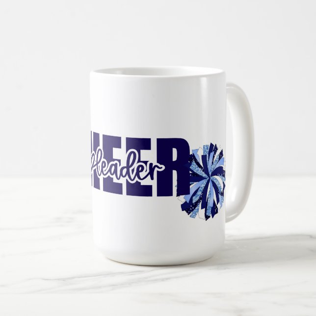 Mug Musique de café pom-pom girl (Devant droit)