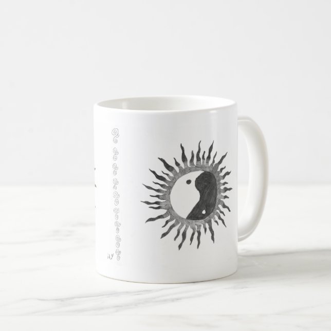 Mug Musique de café Sun Peace (Devant droit)
