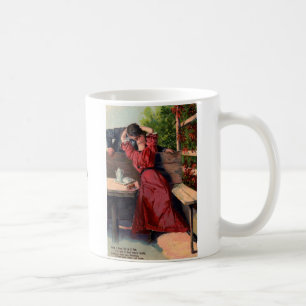 Mug Musique de carte postale victorienne Kiss
