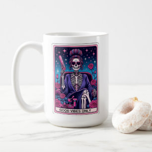 Mug Musique de carte Tarot Good Vibes uniquement