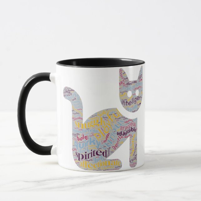 Mug Musique de chat (Gauche)