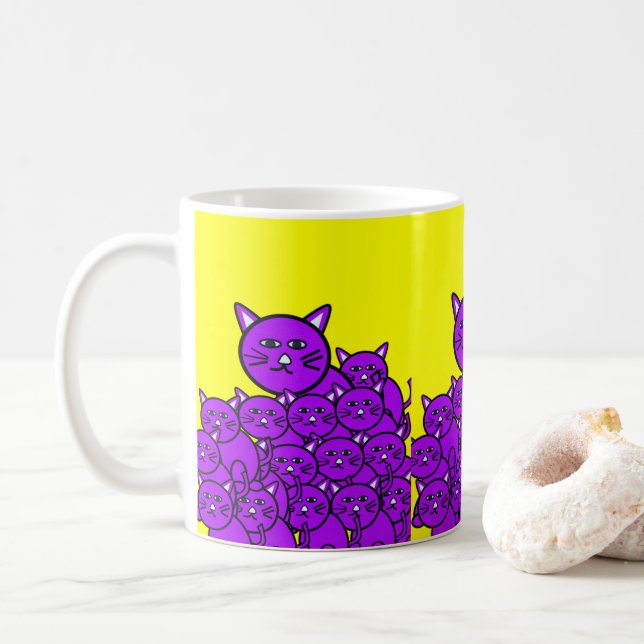 Mug Musique de chat (Avec donut)