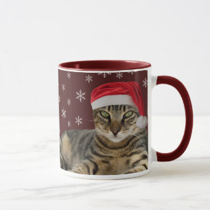 Mug Musique de chat de Noël
