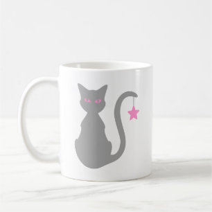 Mug Musique de chat gris