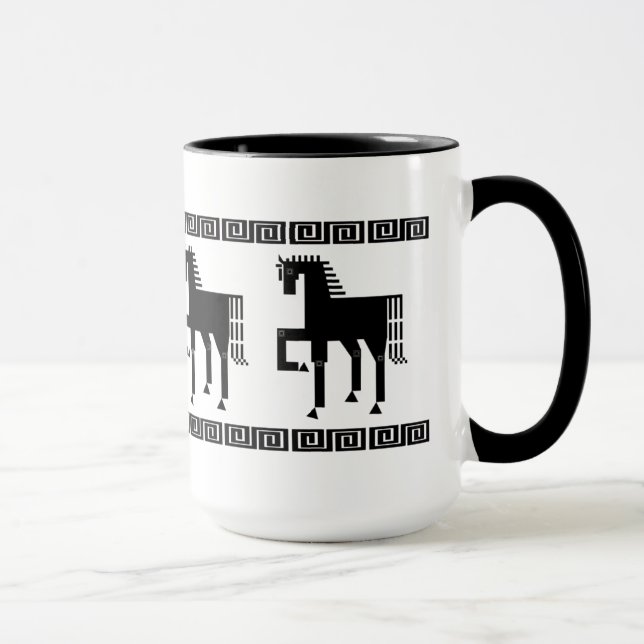 Mug Musique de cheval en fer (Droite)
