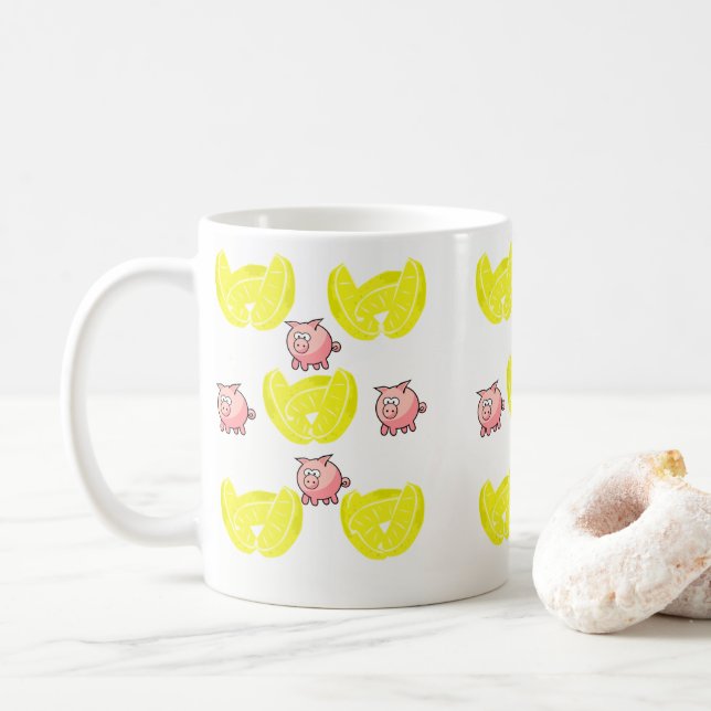 Mug Musique de citron (Avec donut)