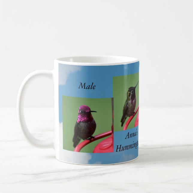 Mug Musique de colibri d'Ann'a (Gauche)