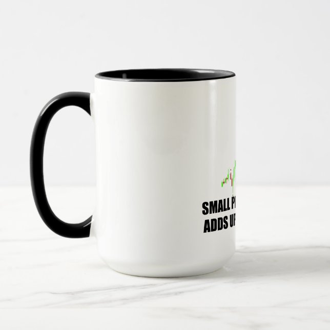 Mug Musique de collection Forex Trader (Gauche)