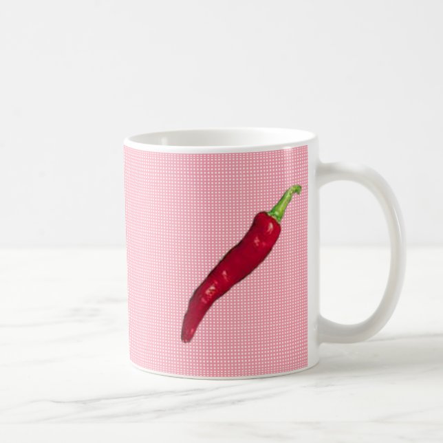 Mug Musique de conception de poivre rouge chaud (Droite)