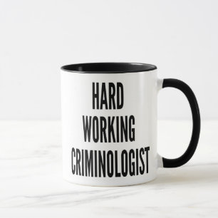 Mug Musique de Criminologue au travail difficile