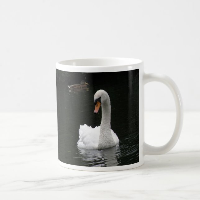 Mug Musique de cygne blanche (Droite)