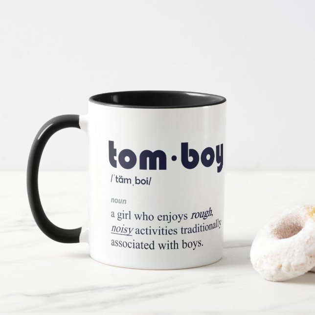 Mug Musique de définition Tomboy (Avec donut)