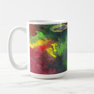 Mug Musique de design de fusion rouge