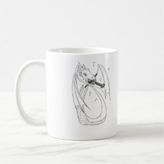 Mug Musique de dragon pour le jour de pères