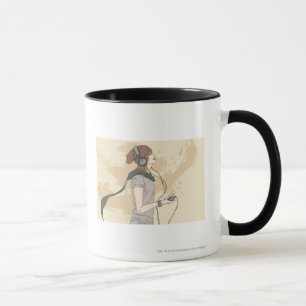 Mug Musique de écoute de jeune femme