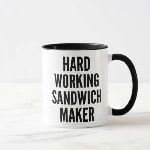 Mug Musique de fabrication de sandwich au travail diff