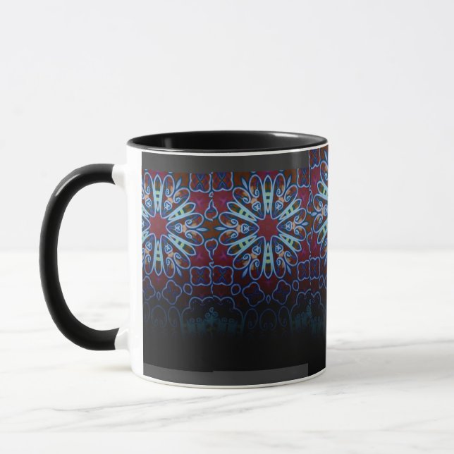 Mug Musique de fleur de coeur (Gauche)