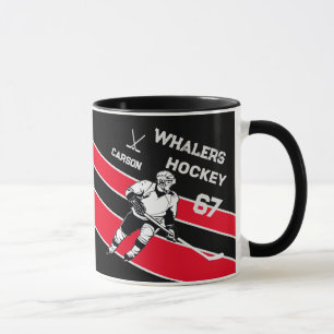 Mug Musique de hockey personnalisée