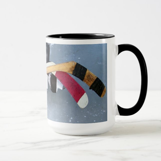 Mug Musique de hockey sur glace (Droite)