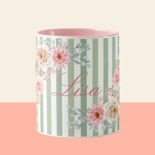 Mug Musique de jardin de printemps personnalisée