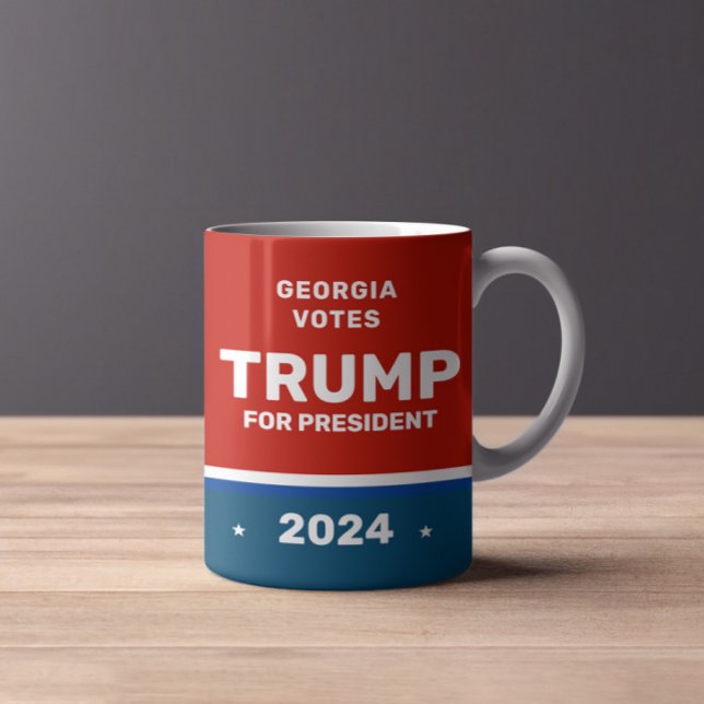 Mug Musique de la campagne Trump sur l'élection d'État (Créateur téléchargé)