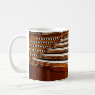 Mug Musique de la console d'orgue