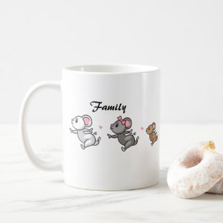 Mug Musique de la famille de souris