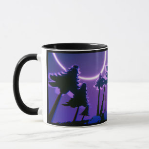 Mug Musique de la lune de forêt