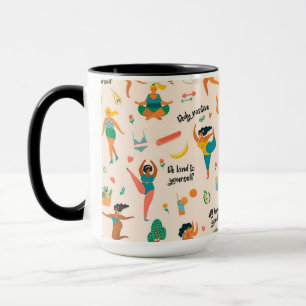 Mug Musique de la positivité corporelle